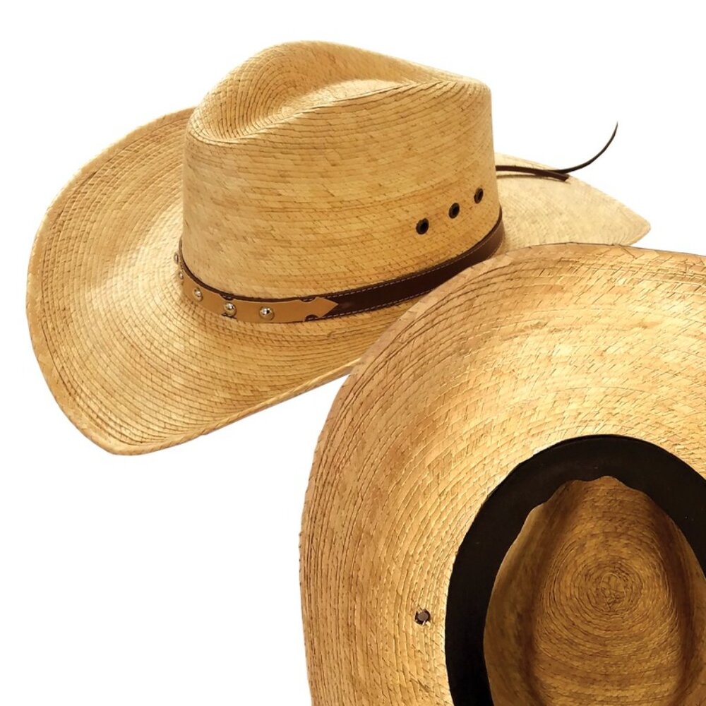 Santa Barbara Western/ Palm Leaf Cowboy Hat